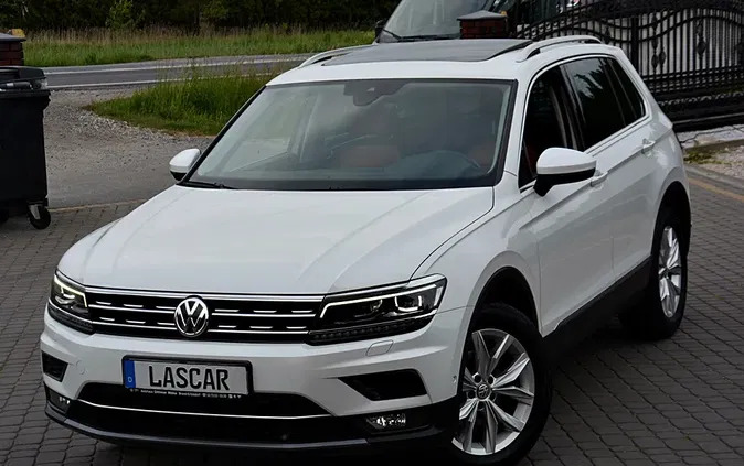 mazowieckie Volkswagen Tiguan cena 89700 przebieg: 171750, rok produkcji 2018 z Warka